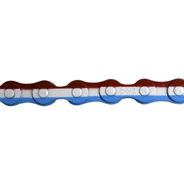 CADENA 1/2 X 1/8 114 BANDERA BLANCO AZUL Y ROJO E Z510