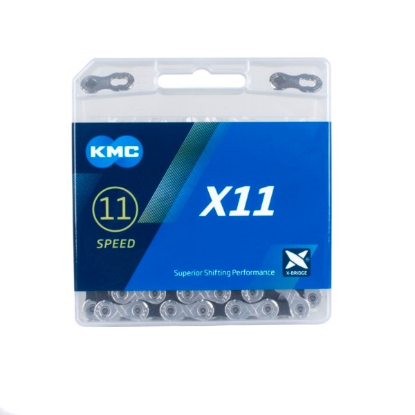 CADENA X11 SILVER/DARK SILVER 11 VELOCIDADES
