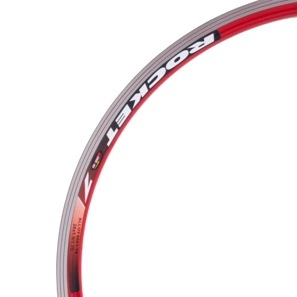 LLANTA ALUMINIO 26  36H MTSC22 ROJO