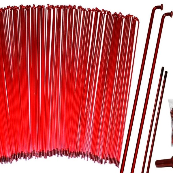 RAYOS COLOR 187 mm X 14 G ROJO