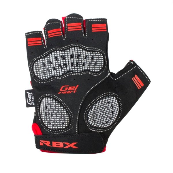 GUANTES M.T.B. CORTO RBX M ROJO-NEGRO