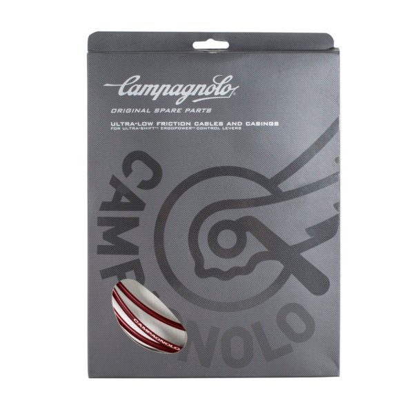 CABLES FRENO/CAMBIO CAMPAGNOLO COMPLETO ROJO