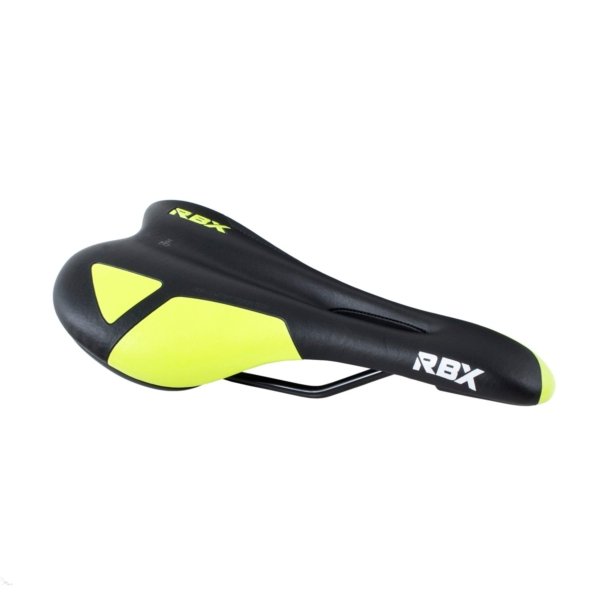 ASIENTO M.T.B. D318A  265 x 145mm NEGRO/VERDE