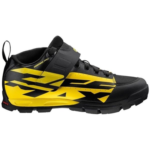 ZAPATILLAS M.T.B. DEEMAX PRO AMARILLA/NEGRA 10.5UK 45 17