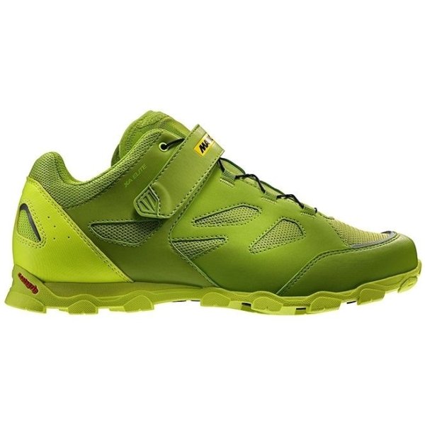 ZAPATILLAS M.T.B. XA ELITE GREEN/SAFT 6.5UK 40