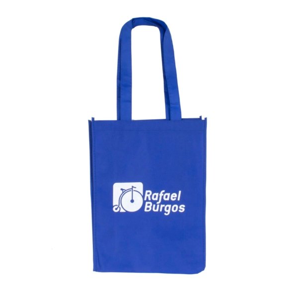 BOLSA FUELLE AZUL CON LOGO