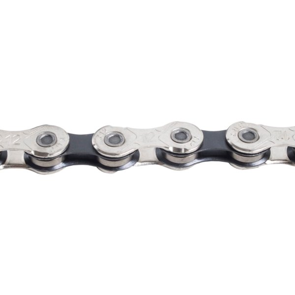 CADENA X12 PLATA/NEGRO 12 VEL. 1/2" X 11/128"