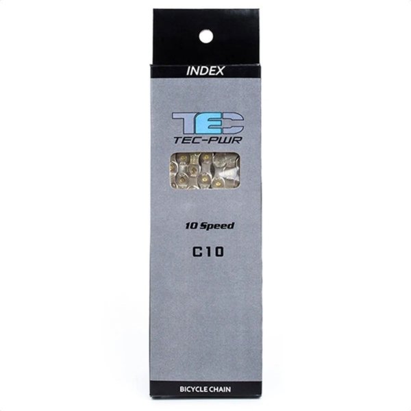 CADENA 1/2" x 11/128 " 116 E TEC C10 10VEL PLATA