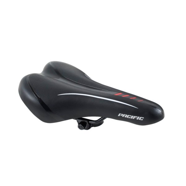 ASIENTO TL-2047  280*160 MM NEGRO ROJO