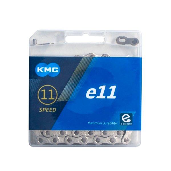 CADENA E11 EBIKE 1/2" x 11/128" SILVER/SILVER 11 VEL.