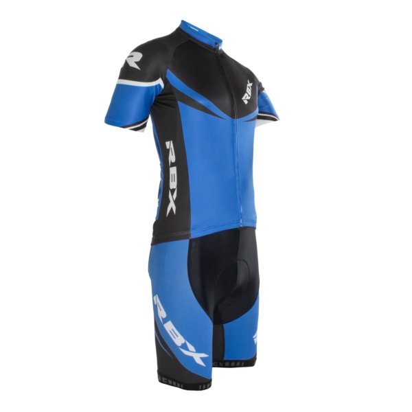 CONJUNTO COMPLETO TRICOTA + MALLA BFJ-01 AZUL S