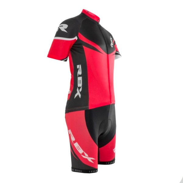 CONJUNTO COMPLETO TRICOTA + MALLA BFJ-01 ROJO S