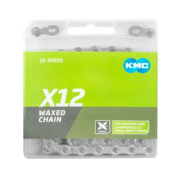 CADENA X12 PLATA/PLATA 12 VEL. GO WAX ENCERADA