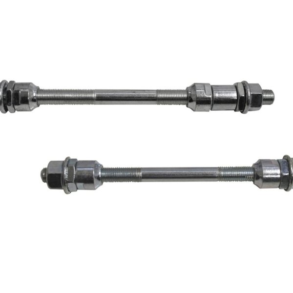 EJE MAZA DELANTERO (3/8) Y TRASERO (3/8") CON SEPARADOR