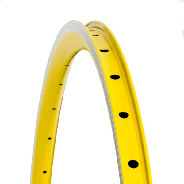 LLANTA ALUMINIO 700C 36H AERO S29 AMARILLA
