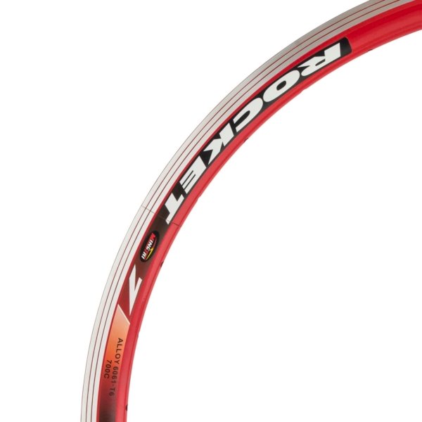 LLANTA ALUMINIO 700C 36H AERO S29 ROJA