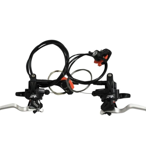 FRENO DISCO HIDRAULICO DEORE XT M775 DEL. Y TRAS  CAJA