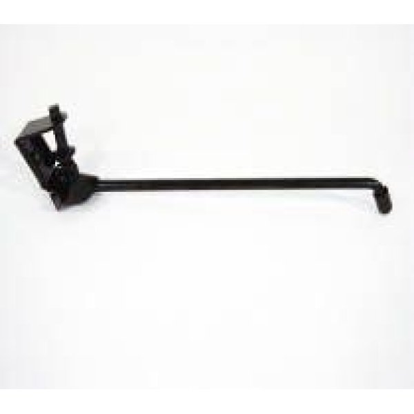 PATA APOYO 26" ACERO BAJO CAJA NEGRA SIN PERNO OFERTA**