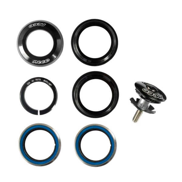 DIRECCION M.T.B. INT.SEMI INTEGRADA ALUMINIO NEGRA  1-1/8"