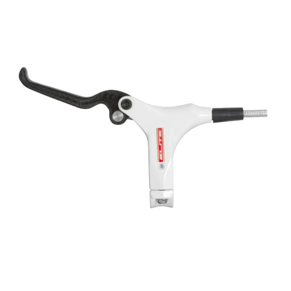 FRENO DE DISCO HIDRAULICO CARBON DEL /TRAS. ELITE BLANCO