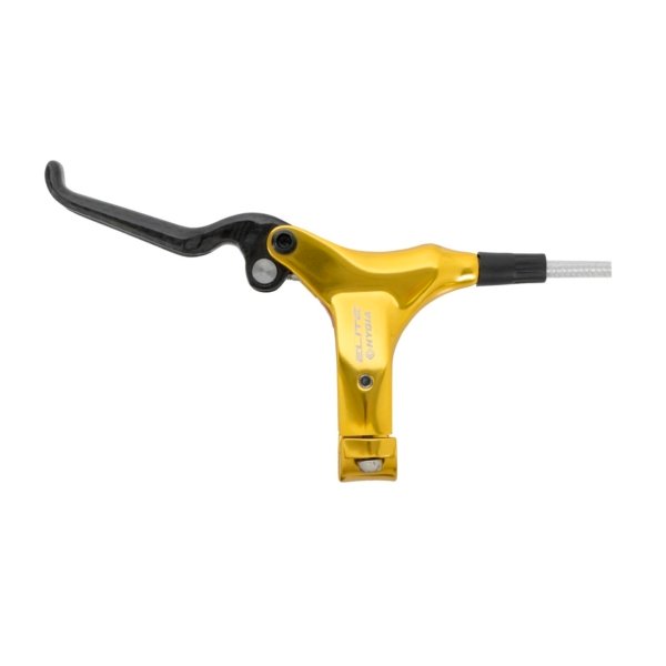 FRENO DE DISCO HIDRAULICO CARBON DEL /TRAS. ELITE GOLD