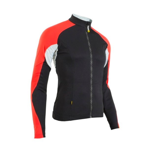 TRICOTA DAMA ATHENA LS L NEG/ROJ