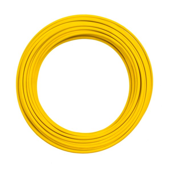 CABLE FUNDA FRENO AMARILLO INT/TEFLON  5mm/25mts.
