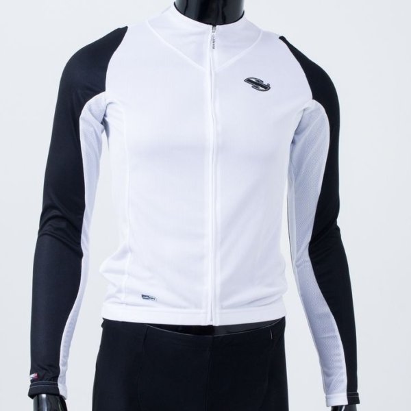 TRICOTA  CLASSIC  S  BLA/NEG. MAN.LARGA