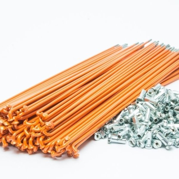 RAYOS COLOR 195 mm X 14 G NARANJA