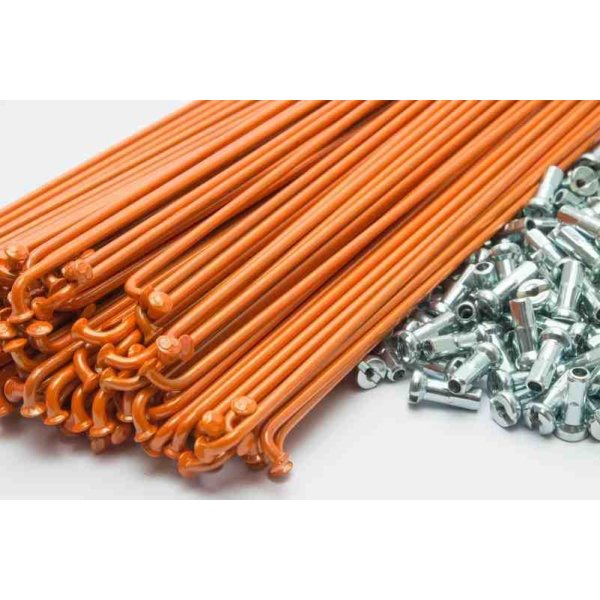 RAYOS COLOR 195 mm X 14 G NARANJA