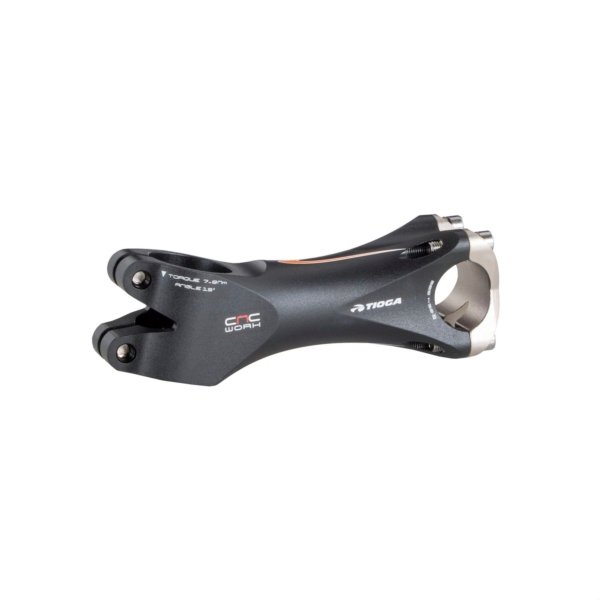 TE M.T.B. AHEAD ALUMINIO CNC X-BONE 25.4 X 100mm NEGRA