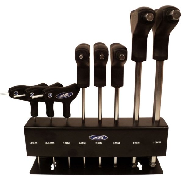 LLAVES ALLEN SET 8PCS. PROFESIONAL TALLER MOD.76100