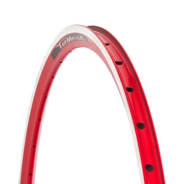 LLANTA ALUMINIO 27 X 1-1/4 36H DP2000 ROJO