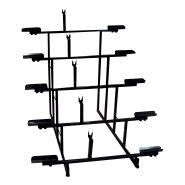 SOPORTE EXHIBIDOR  RACK PARA 5 BICICLETAS